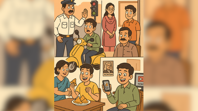 Shaadi, Samose, aur Signal – Ek Desi Kahaani