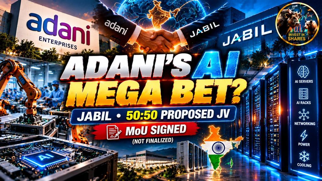 Adani + Jabil: A New AI Manufacturing Powerhouse in India? Here’s the Real Opportunity