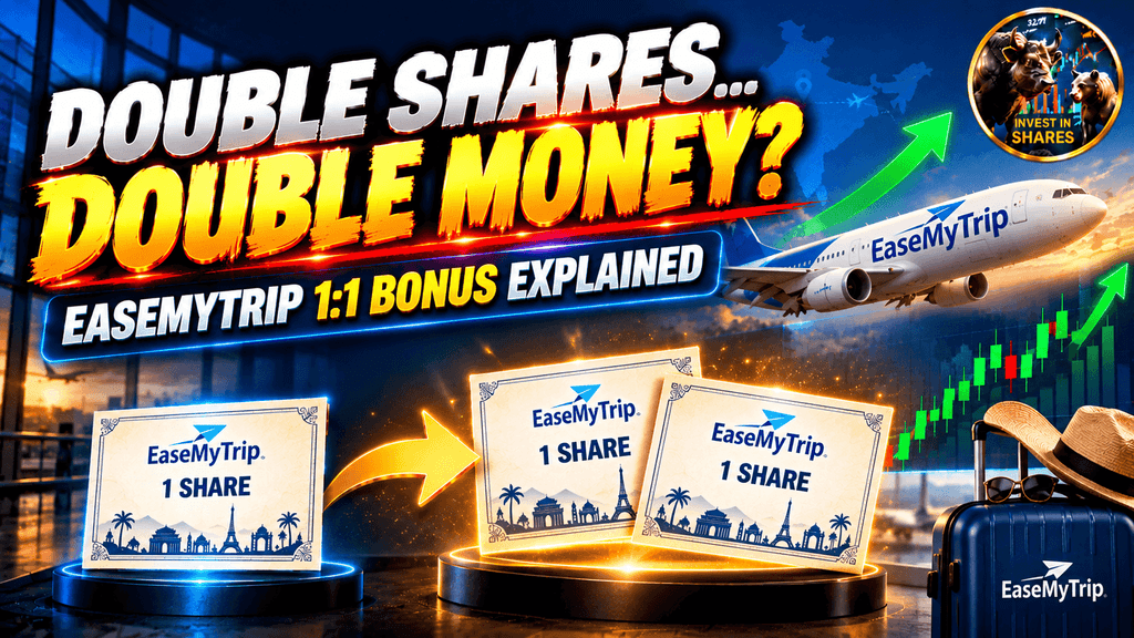 EaseMyTrip 1:1 Bonus Explained: The Hidden Truth Behind Free Shares!