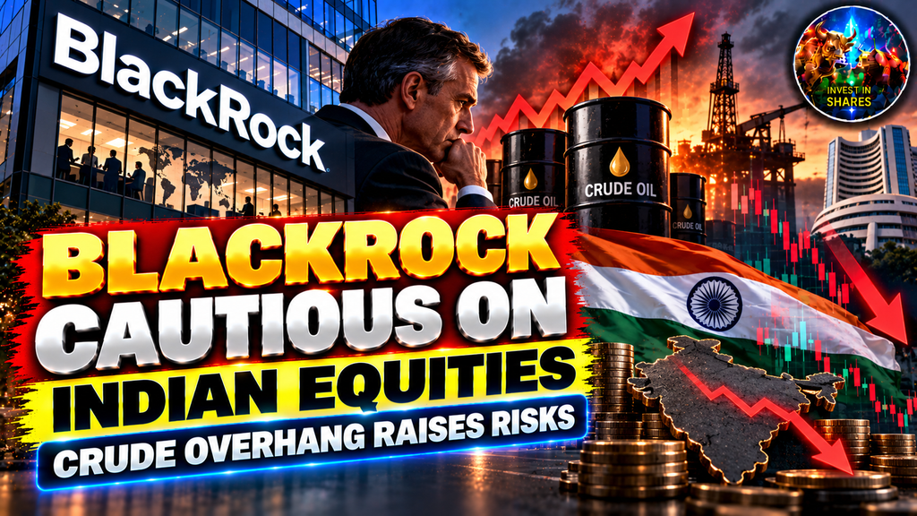 BlackRock Cautious on Indian Equities: Crude Oil Risks and Earnings Uncertainty in Focus