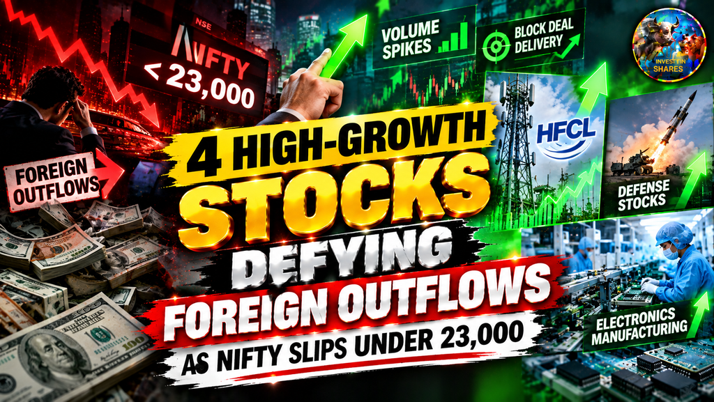 Foreign Investors Sell Indian Stocks: 4 Companies With Strong Growth Opportunities