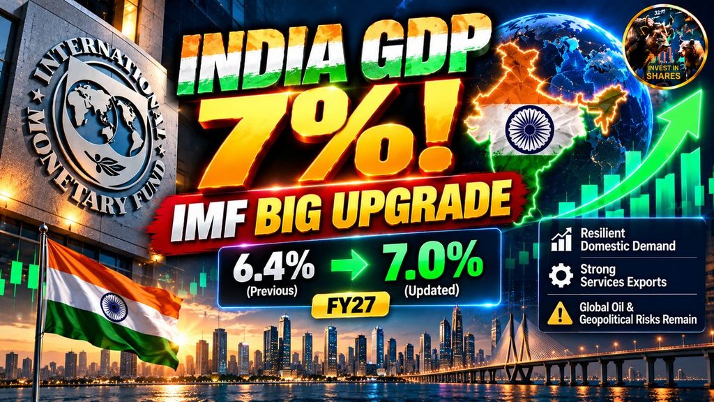 India’s Economy Defies Global Slowdown! IMF Raises FY27 Growth Forecast