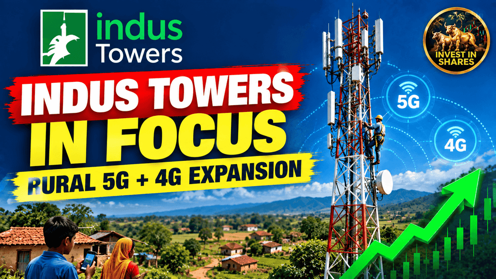 Indus Towers in Focus | Rural 5G & 4G Expansion Creates New Growth Opportunity