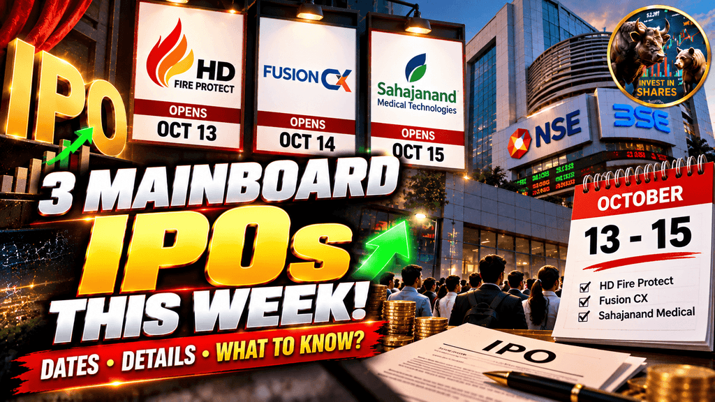 IPO Alert: 3 Companies Enter Dalal Street! Key Details Investors Should Know