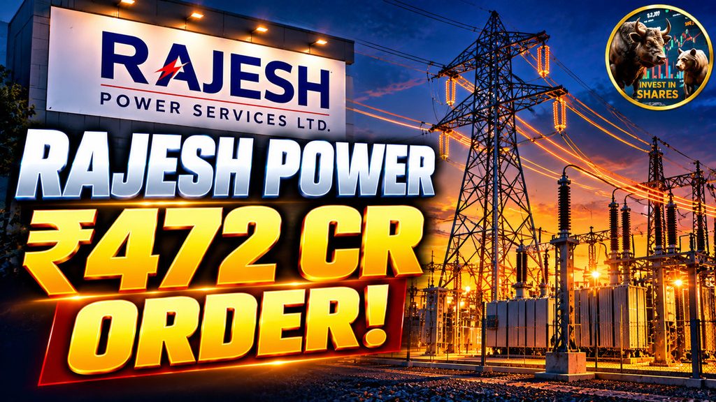 Rajesh Power Services Bags ₹472 Crore MGVCL Order! Shares Jump Nearly 8%